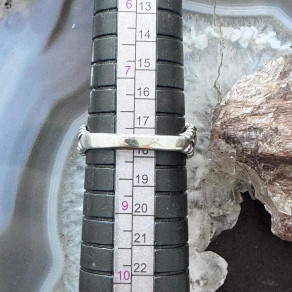 Carolyn Pollack Sterling Silver 5 Assorted Gemstone Split Shank Ring For Women - Picture 10 of 10